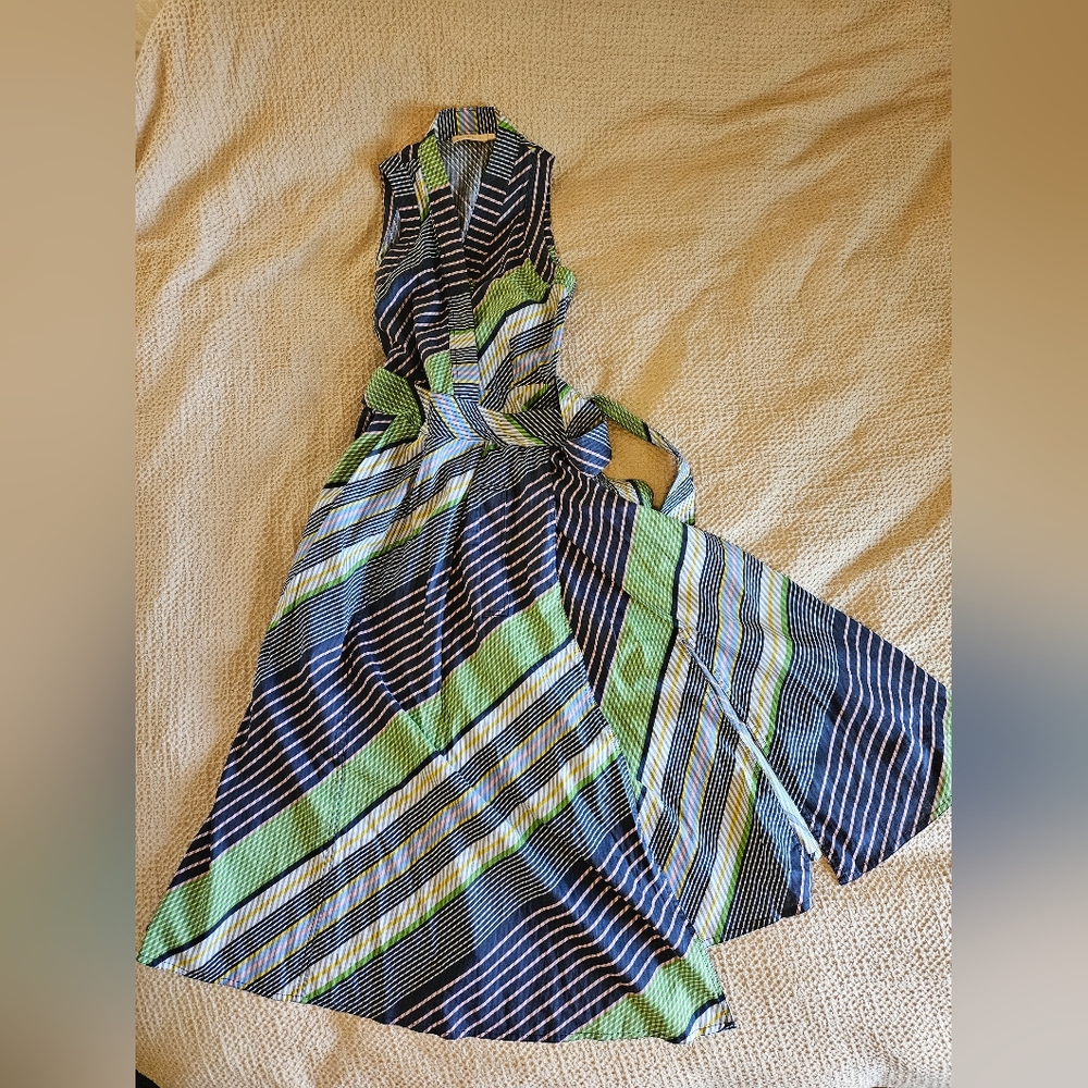 Tory Burch Overprinted Wrap Dress